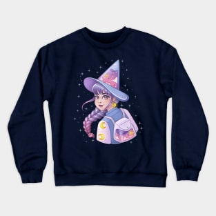 Dreamy Pastel Witch Crewneck Sweatshirt